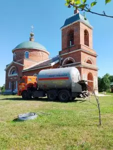 Процесс заправки газгольдеров